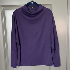 Ann Taylor, Mock Turtle / Cowl, lightweight sweater